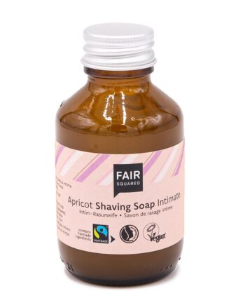 Fair Squared  økologisk Intimate Shaving Soap Apricot 100ml