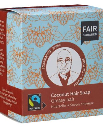 Fair Squared økologisk Kokos Shampoobar Til Fedtet Hår