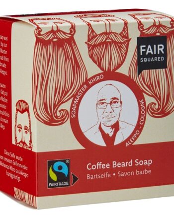 Fair Squared økologisk Skæg Sæbebar Med Kaffe Ekstrakt