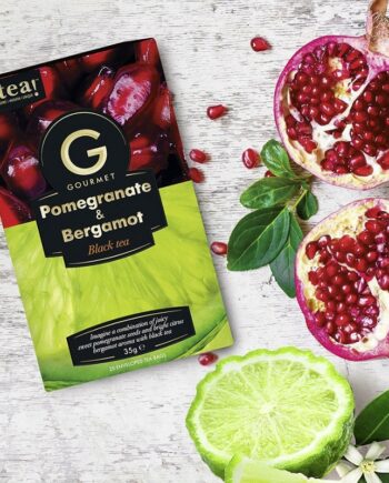 Tea  Gourmet Black Tea Pomegranate   Bergamot