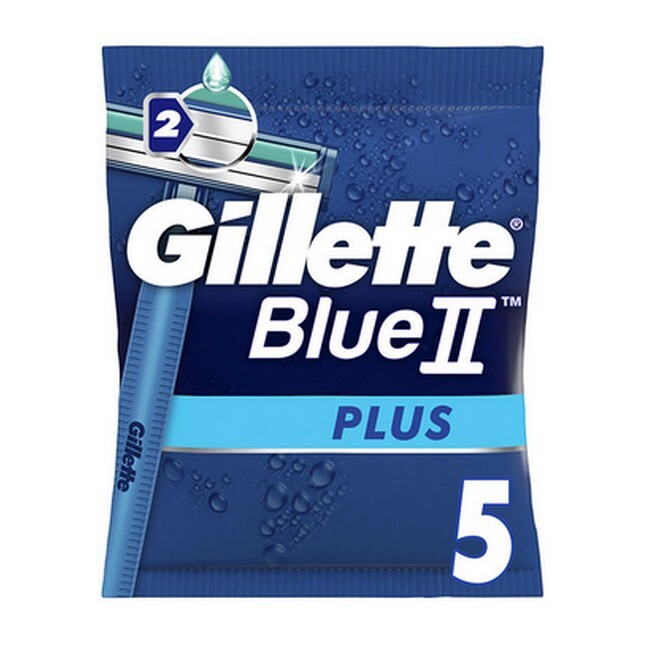 Gillette Blue Ii Plus Engangsskrabere Mænd Pak