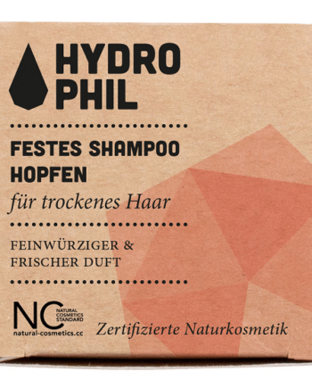 Hydrophil  økologisk Shampoobar Til Tørt Hår Hopfen