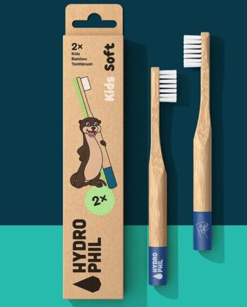Hydrophil  -pak Bambus Tandbørster Børn Otter