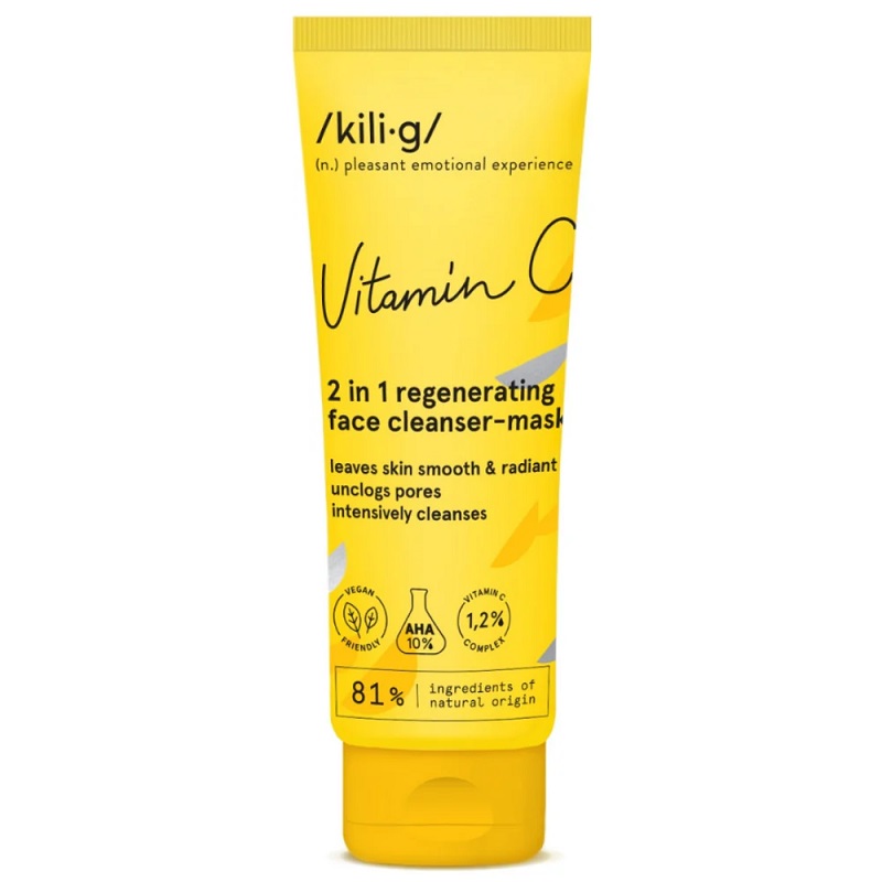 Kili X2219 Vitamin Regenerating -in- Regenerating Face Cleanser-mask Glowing