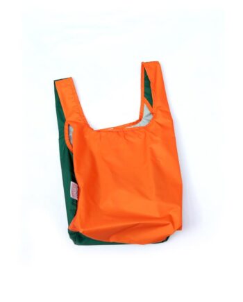 Kind Bag Bicolour Orange   Green Indkøbspose   Mini