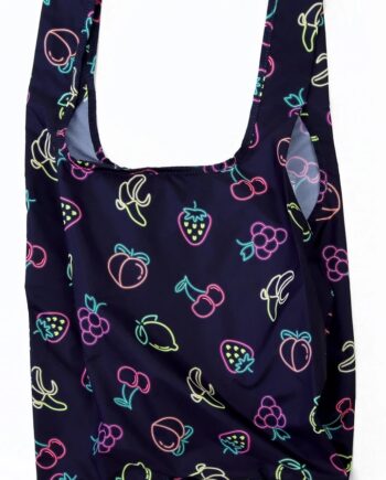 Kind Bag Neon Fruits Indkøbspose   Medium