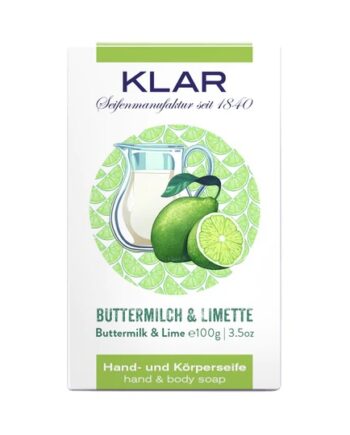 Klar Hånd- Og Kropssæbe Buttermilk   Lime