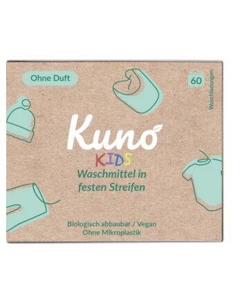 Kuno Vaskemiddel   Ark 60 Stk  Parfumefri