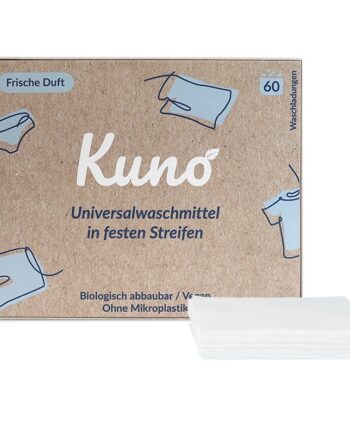 Kuno Vaskemiddel   Ark 60 Stk  Universal Med Duft