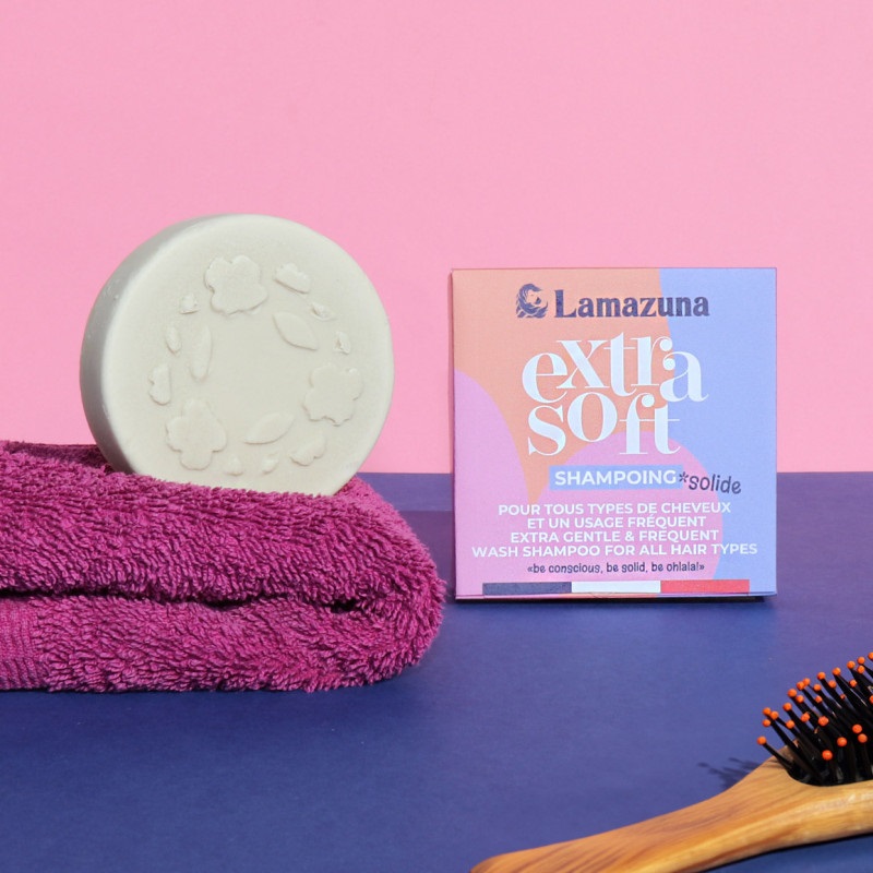Lamazuna Shampoobar Alle Hårtyper Extra Soft