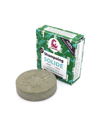 Lamazuna Shampoobar Til Fedtet Hår Med Spirulina   Green Clay