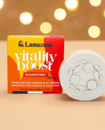 Lamazuna Shampoobar Til Normalt   Tørt Hår Vitality Boost