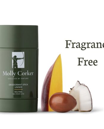 Molly Corker Natural Deodorant Stick Fragrance Free