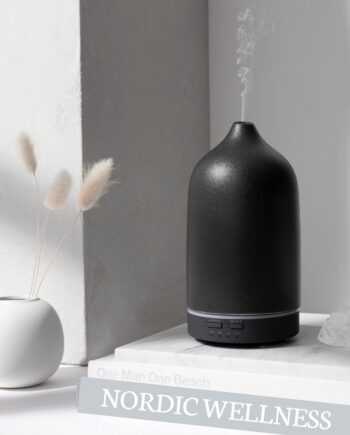 Nordic Wellness Keramisk Aroma Diffuser Black