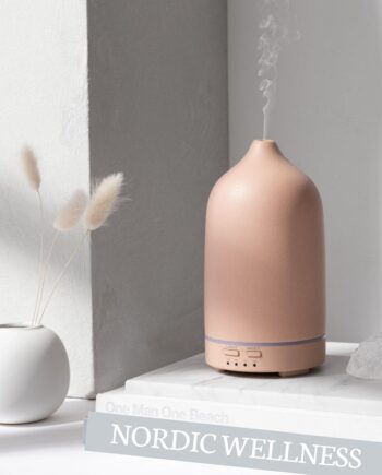 Nordic Wellness Keramisk Aroma Diffuser Terracotta