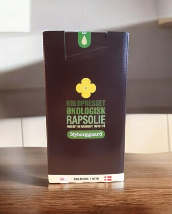 Nyborggaard økologisk Rapsolie Bag-in-box Koldpresset