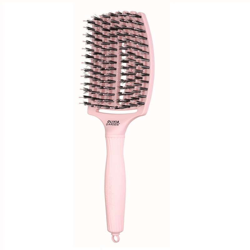 Olivia Garden Fingerbrush Combo Pastel Pink Large