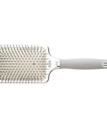 Olivia Garden  Silver Rectangular Expert Care Hairbrush Large