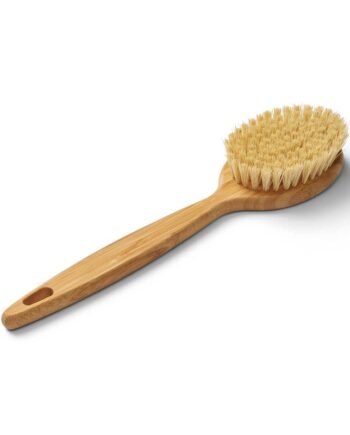 Organic Beauty Supply Bambus   Sisal Våd- Og Tørbørste Med Skaft
