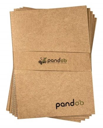 Pandoo Bambus Notesbøger A4  -pak