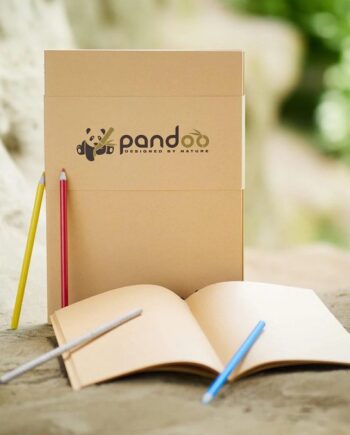 Pandoo Bambus Notesbøger A5  -pak