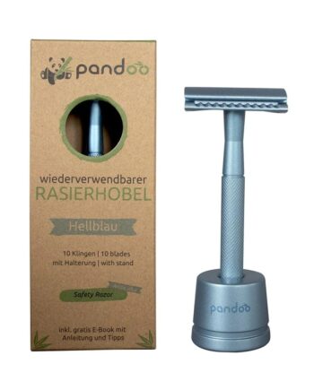 Pandoo Barberskraber   Blå Metal