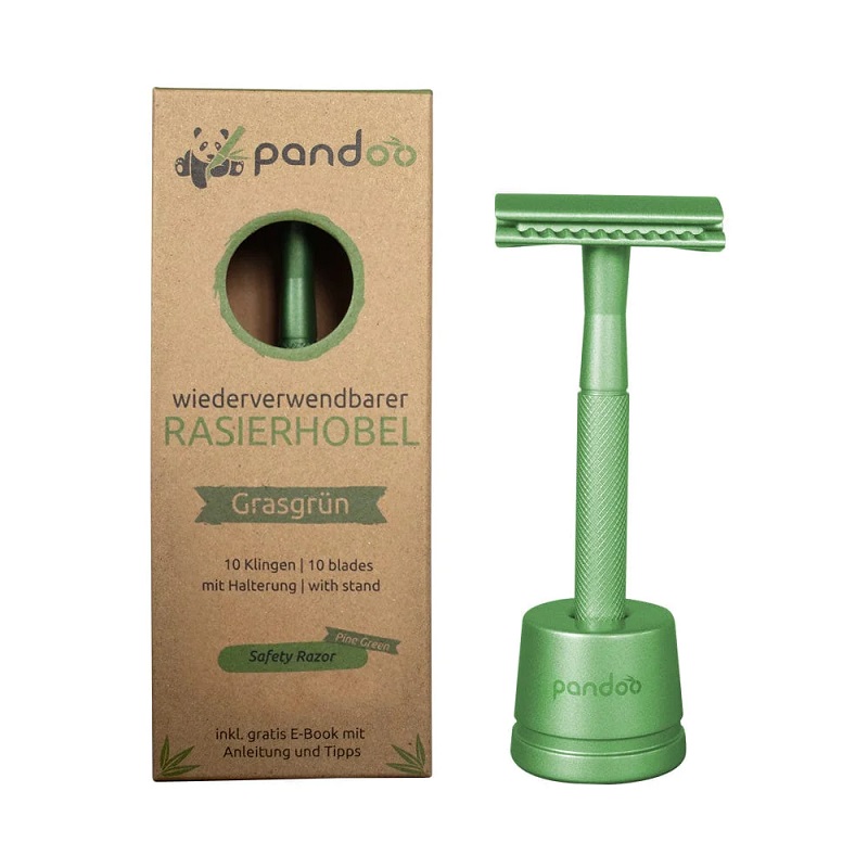 Pandoo Barberskraber Grøn Metal