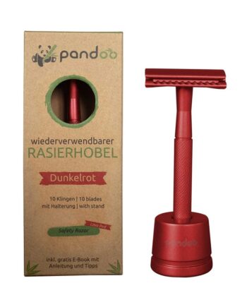 Pandoo Barberskraber   Lavarød Metal