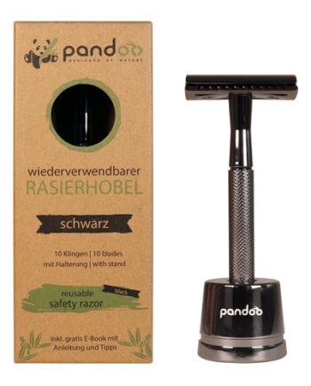 Pandoo Barberskraber   Sort Metal
