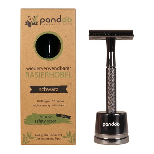 Pandoo Barberskraber Sort Metal