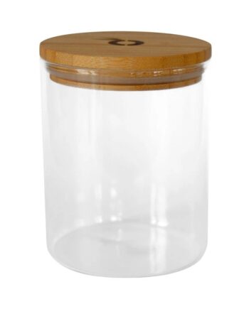 Pandoo Opbevarings Glas Med Bambuslåg 800 Ml
