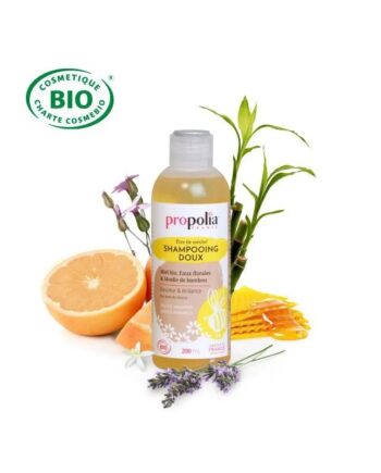 Propolia  økologisk Mild Shampoo Med Honning  Kokos   Bambusekstrakt
