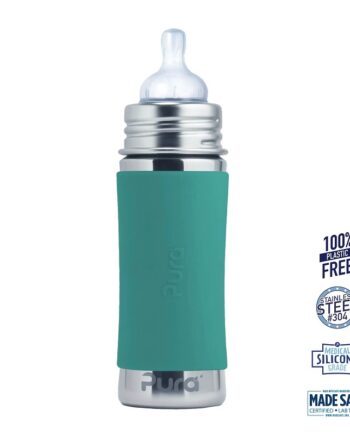Pura  Kiki Baby Sutteflaske    Mdr  Moss 325ml Medium Flow