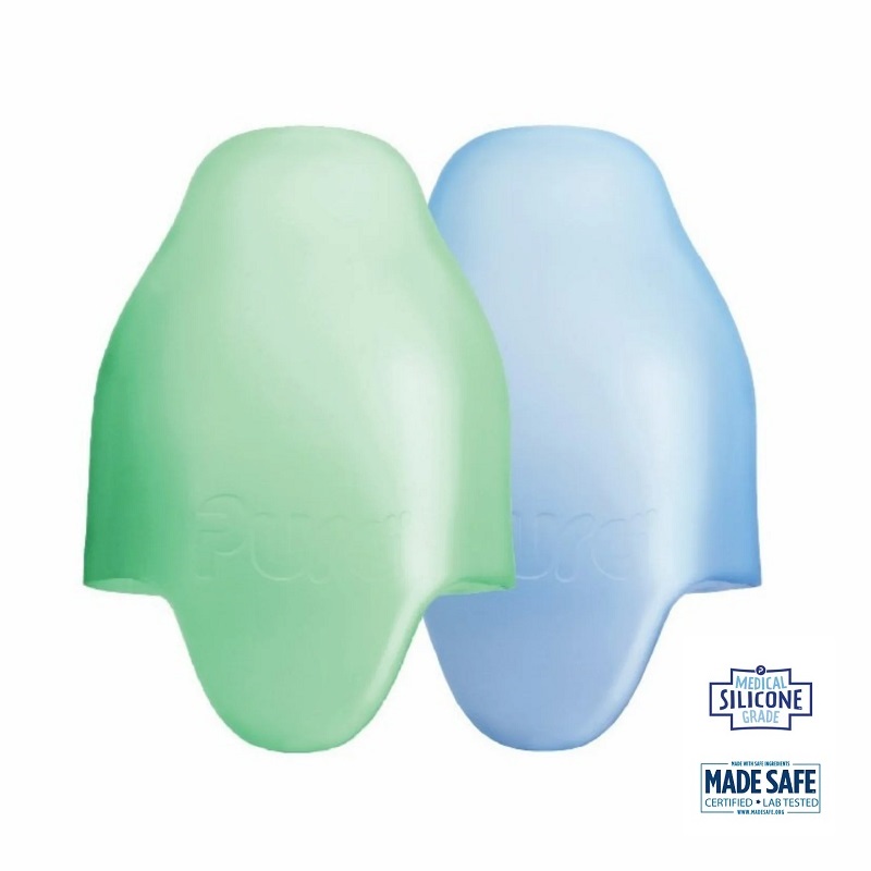 Pura Kiki Baby Sutteflaske Silikone Cover Baby Blue Green