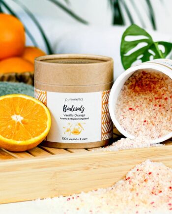Puremetics Badesalt Vanilje   Appelsin