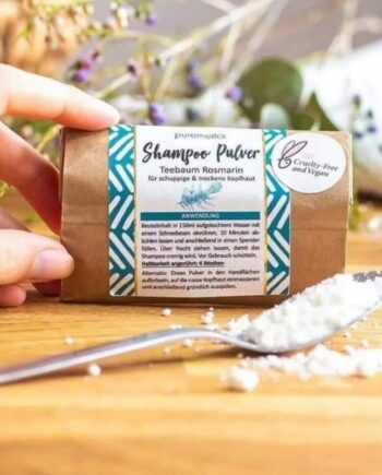 Puremetics Diy Shampoo Pulver Normalt Hår