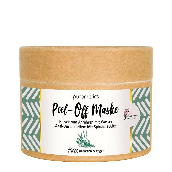 Puremetics Peel-off Maske Spirulina-alge