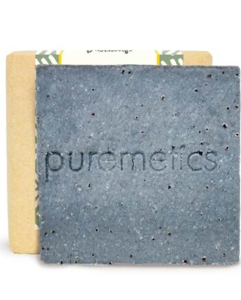 Puremetics Peeling Sæbebar Med Oliven   Valmuefrø