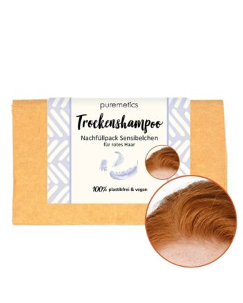 Puremetics Refill Tørshampoo Til Rødt Hår Duftfri