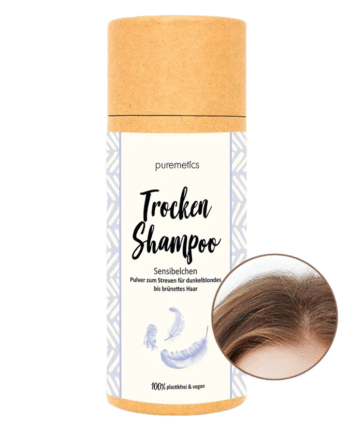 Puremetics Tørshampoo Til Mørkeblondt   Brunt Hår Duftfri