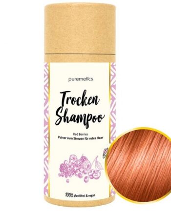 Puremetics Tørshampoo Til Rødt Hår Med Duft Af Røde Bær