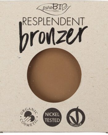 Purobio Cosmetics Bronzer Matte Finish Pale Brown 01 Refill