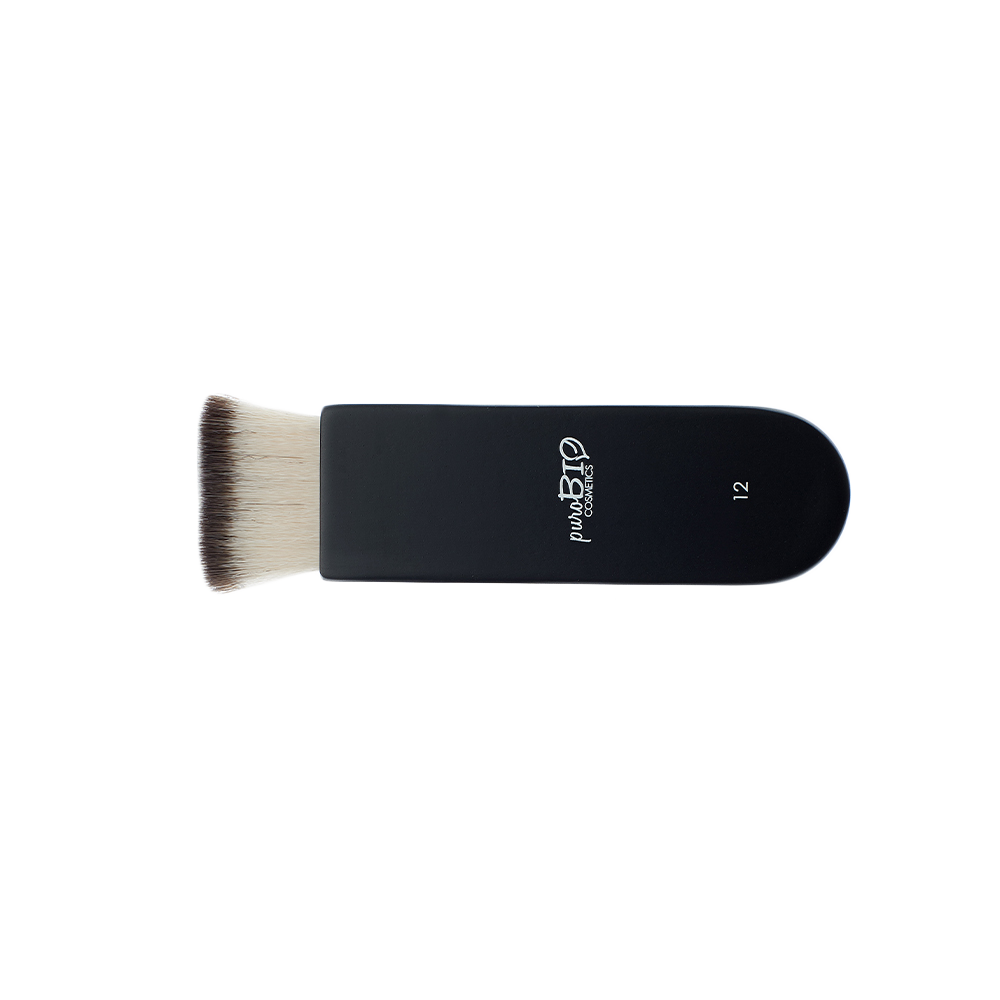 Purobio Cosmetics Contouring Flat Brush 12