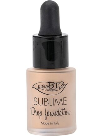 Purobio Cosmetics  Sublime Drop Foundation Spf10  02