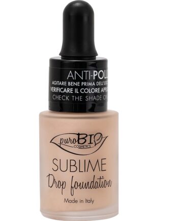 Purobio Cosmetics  Sublime Drop Foundation Spf10  00