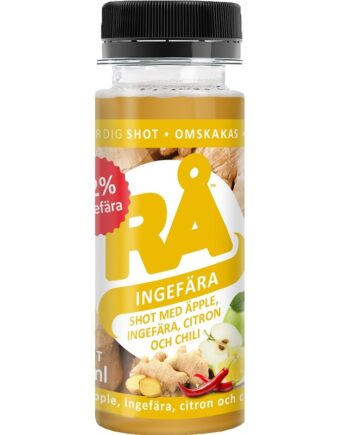 Rå Ingefær   æble   Citron   Chili Shot 65ml
