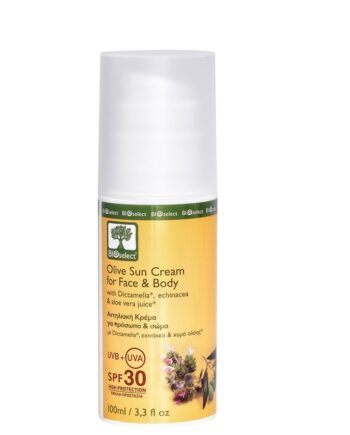 Restparti Bioselect  Olive Sun Cream For Face   Body Spf 30