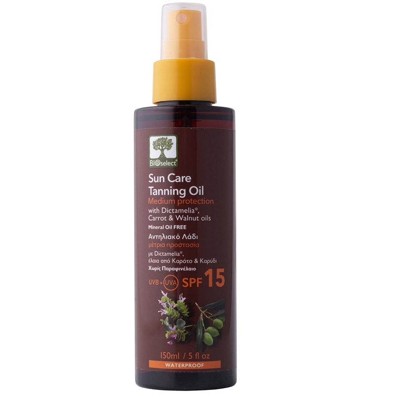 Restparti Bioselect Sun Care Tanning Oil Spf 15