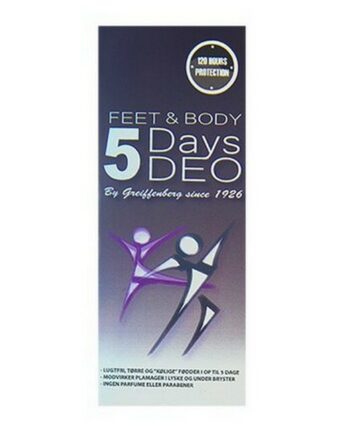 Safety5   Days Deo Feet   Body Deodorant 32 Ml