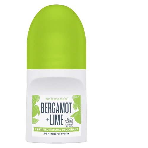 Schmidt Naturals Roll-on Deodorant Bergamot Lime